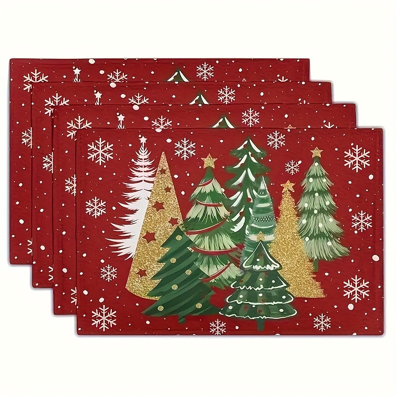 Tovaglietta rossa con stampa d - Family Tree Print recensione e prezzo