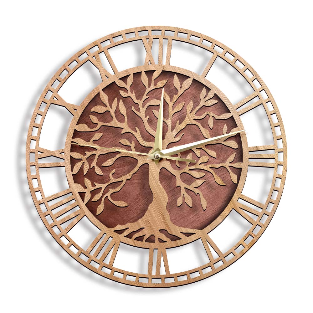 Orologio da parete in legno co - Family Tree Print recensione e prezzo