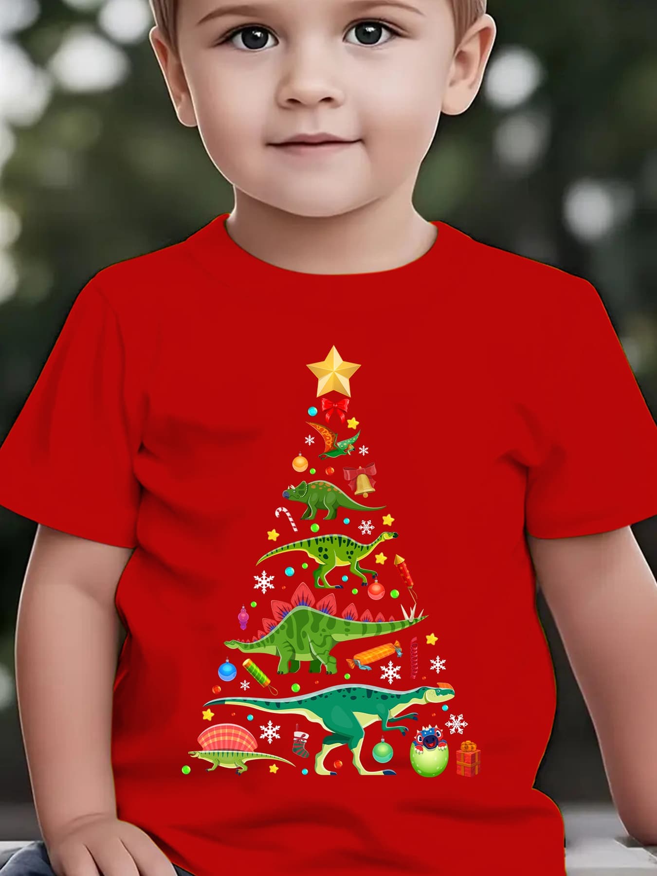 CHRISTMAS T-shirt Estiva per B - Family Tree Print recensione e prezzo