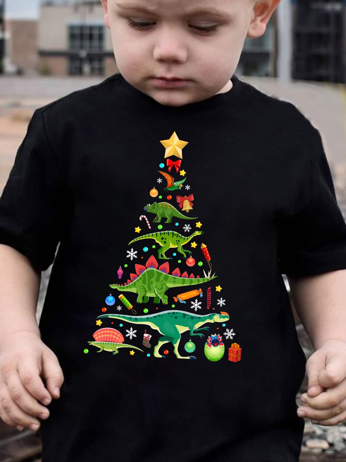 CHRISTMAS T-shirt Estiva per B - Family Tree Print recensione e prezzo