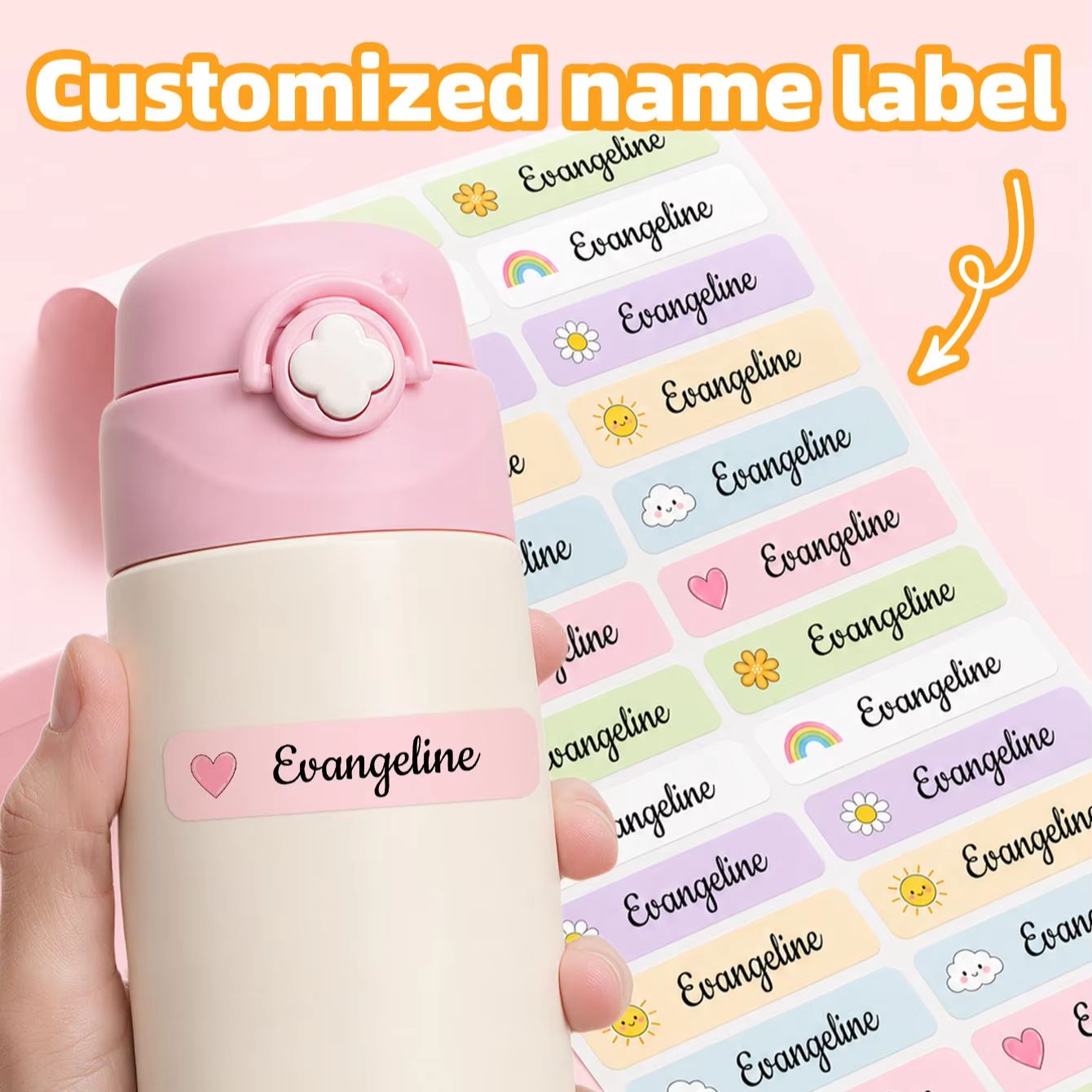 1-300 Pezzi Adesivi Personaliz - Personalized Name Box recensione e prezzo